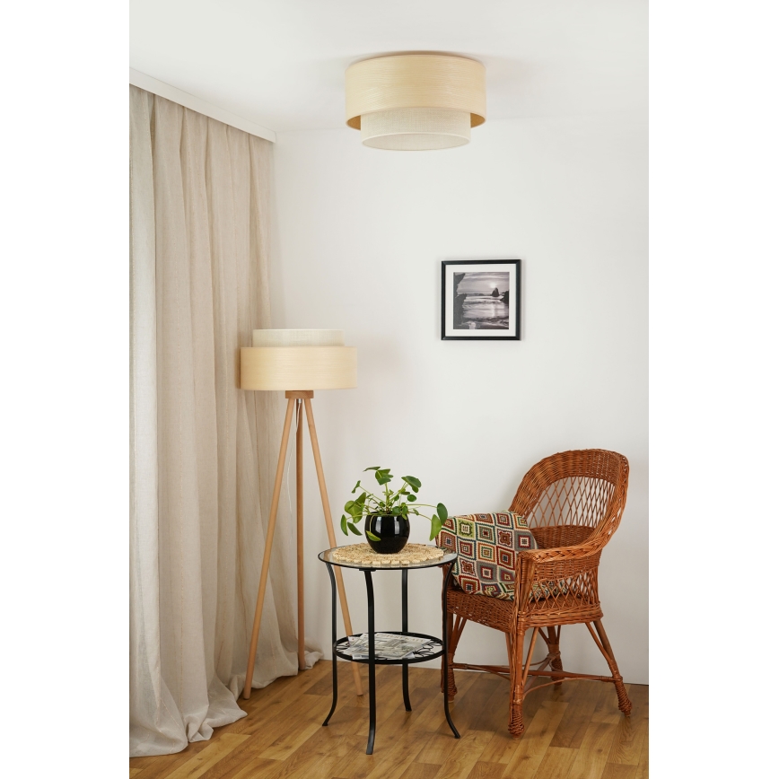 Brilagi - Stropné svietidlo ARIZONA BOHO 1xE27/15W/230V pr. 45 cm béžová