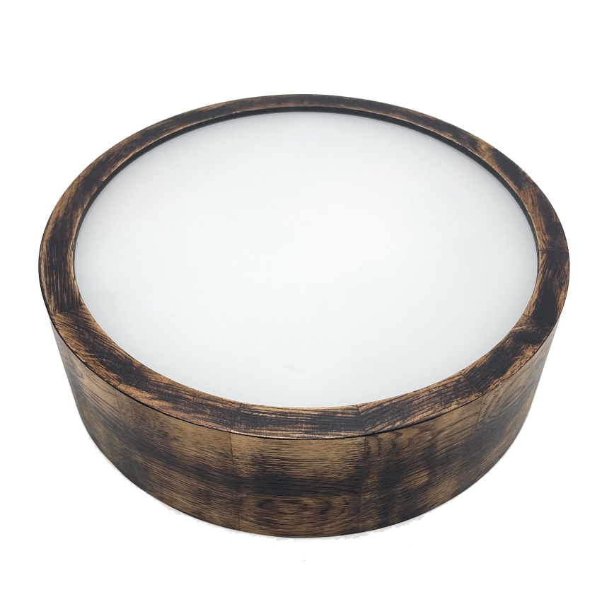 Brilagi - Stropné svietidlo CARVALHO SMOKEY 1xE27/60W/230V dub pr. 27,5 cm