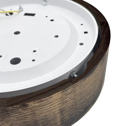 Brilagi - Stropné svietidlo CARVALHO SMOKEY 1xE27/60W/230V dub pr. 27,5 cm