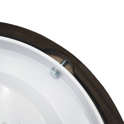 Brilagi - Stropné svietidlo CARVALHO SMOKEY 1xE27/60W/230V dub pr. 27,5 cm