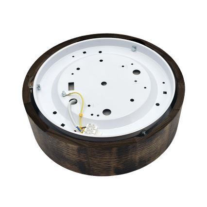 Brilagi - Stropné svietidlo CARVALHO SMOKEY 1xE27/60W/230V dub pr. 27,5 cm