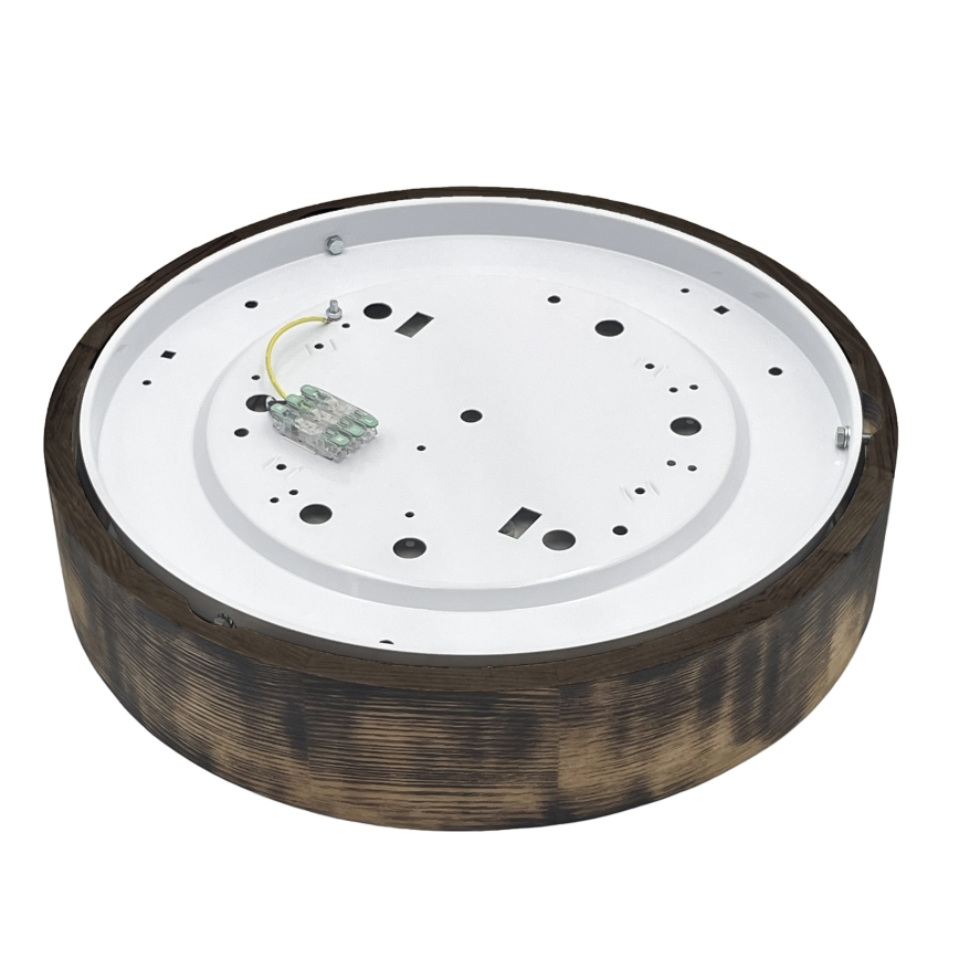 Brilagi - Stropné svietidlo CARVALHO SMOKEY 2xE27/60W/230V dub pr. 37,5 cm