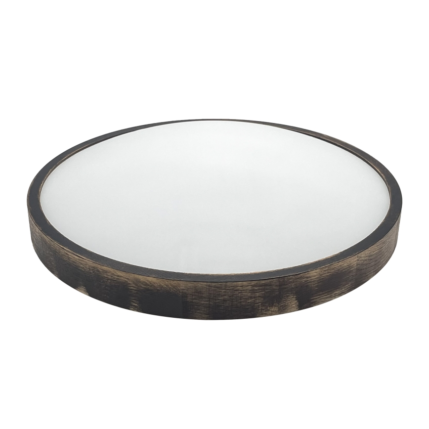 Brilagi - Stropné svietidlo CARVALHO SMOKEY 3xE27/15W/230V, dub, priemer 47,5 cm