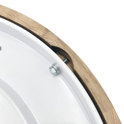 Brilagi - Stropné svietidlo CARVALHO SMOKEY 3xE27/60W/230V dub pr. 47,5 cm