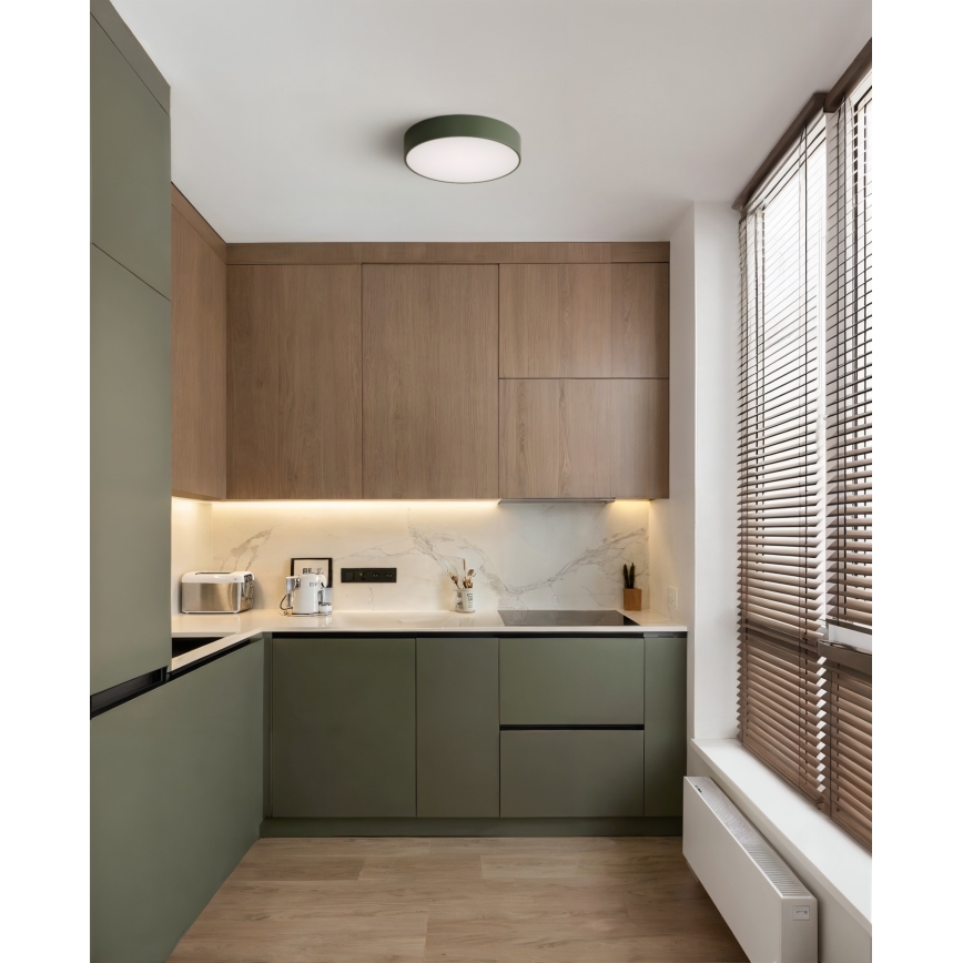 Brilagi - Stropné svietidlo CLARE 2xE27/24W/230V pr. 30 cm khaki