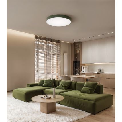 Brilagi - Stropné svietidlo CLARE 4xE27/24W/230V pr. 50 cm khaki