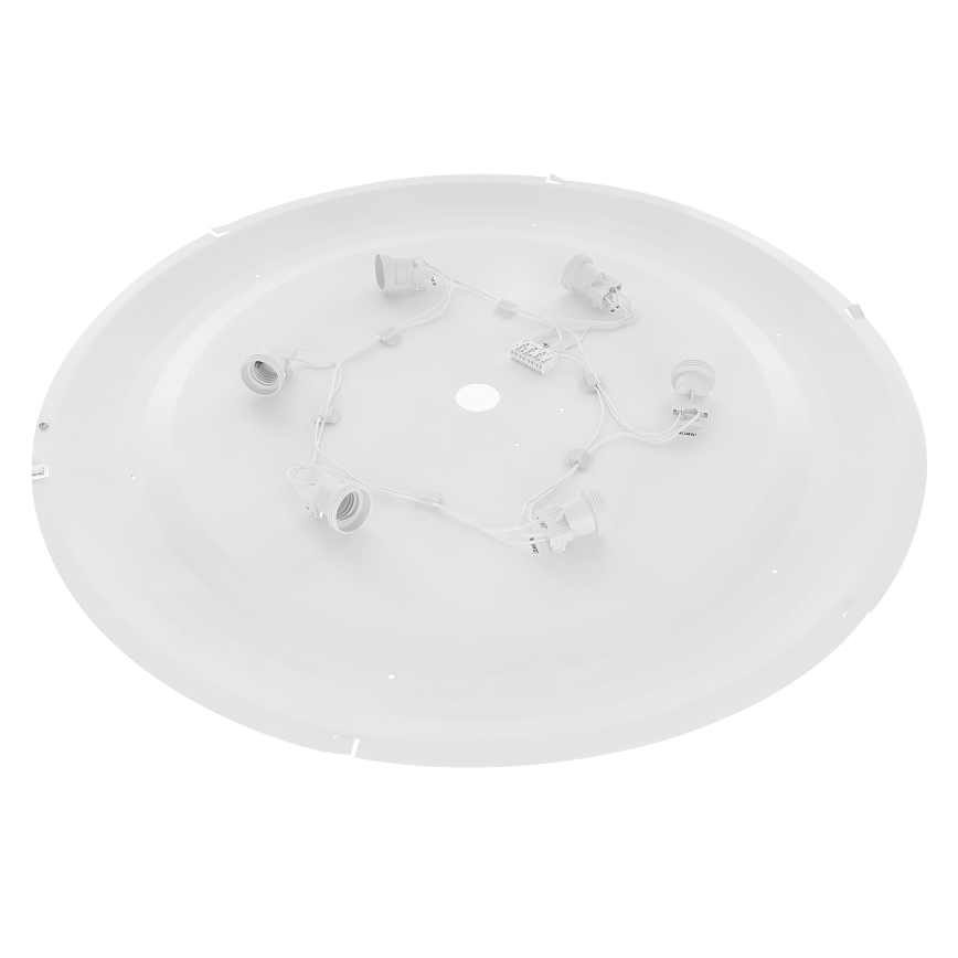 Brilagi - Stropné svietidlo CLARE 6xE27/40W/230V pr. 80 cm biela
