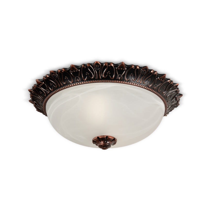 BRILAGI - Stropné svietidlo FRESCO 2xE27/40W/230V, priemer 30 cm, bronzové