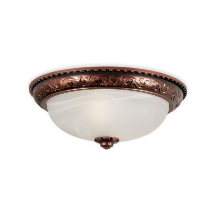 BRILAGI - Stropné svietidlo FRESCO 2xE27/40W/230V priemer 30 cm medené
