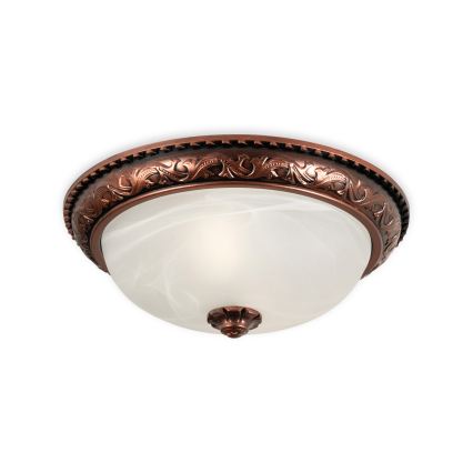 BRILAGI - Stropné svietidlo FRESCO 2xE27/40W/230V priemer 30 cm medené