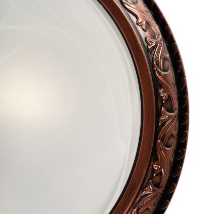 BRILAGI - Stropné svietidlo FRESCO 2xE27/40W/230V priemer 30 cm medené
