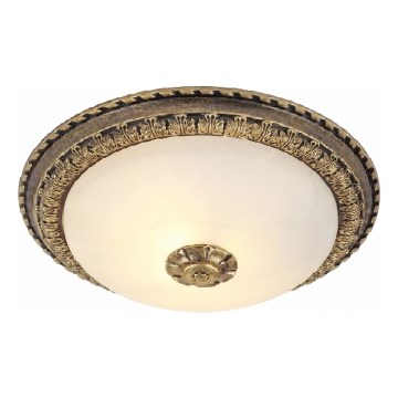 Brilagi - Stropné svietidlo FRESCO 2xE27/40W/230V, priemer 30 cm, mosadz