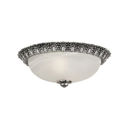 BRILAGI - Stropné svietidlo FRESCO 2xE27/40W/230V priemer 30 cm strieborné