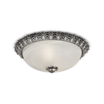 BRILAGI - Stropné svietidlo FRESCO 2xE27/40W/230V priemer 30 cm strieborné