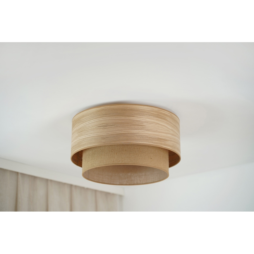 Brilagi - Stropné svietidlo MONTANA BOHO 1xE27/15W/230V pr. 45 cm hnedá