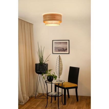 Brilagi - Stropné svietidlo MONTANA BOHO 1xE27/15W/230V pr. 45 cm hnedá