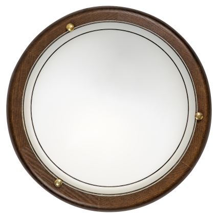 Brilagi - Stropné svietidlo ORBIS 1xE27/60W/230V, priemer 30 cm, borovica