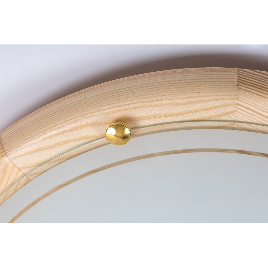 Brilagi - Stropné svietidlo ORBIS 2xE27/60W/230V pr. 38 cm borovica