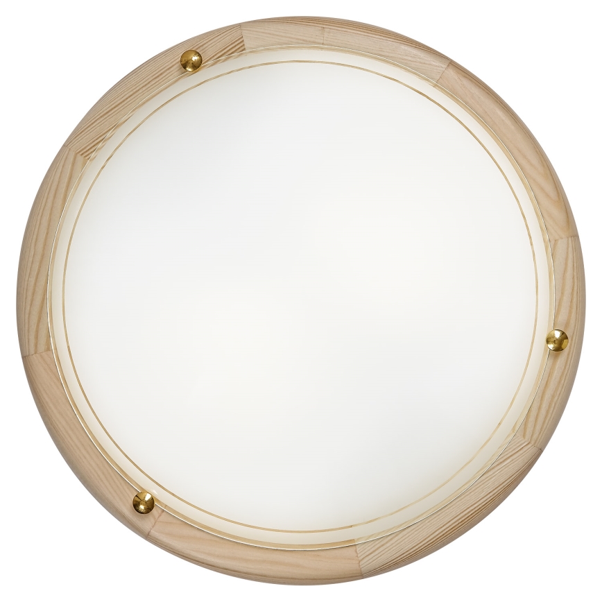 Brilagi - Stropné svietidlo ORBIS 2xE27/60W/230V pr. 38 cm borovica