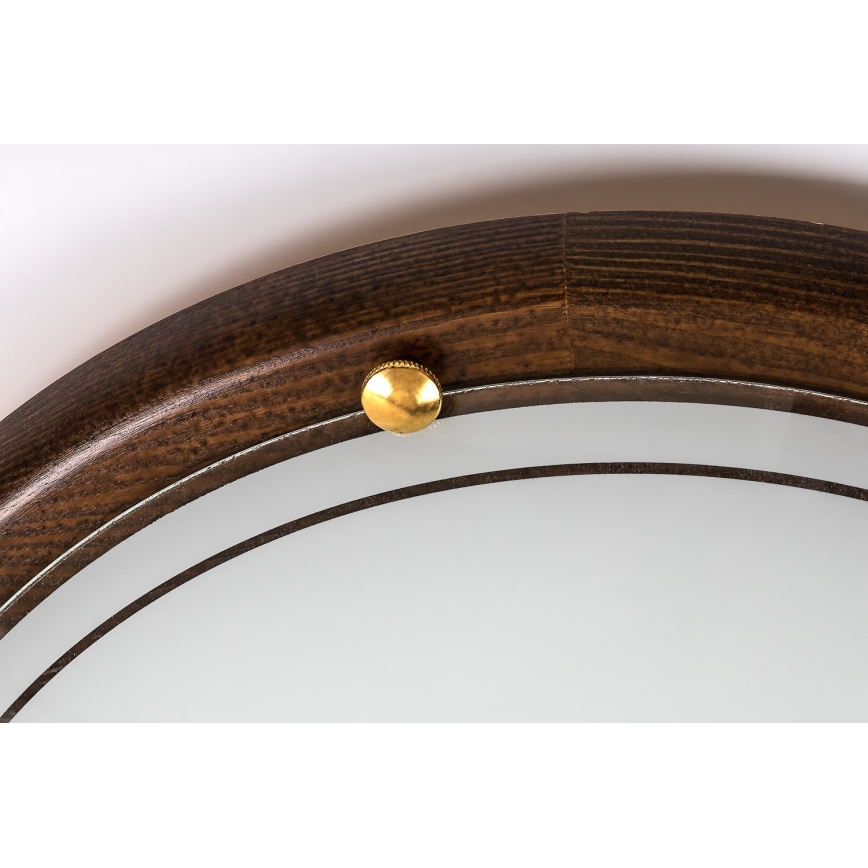 Brilagi - Stropné svietidlo ORBIS 2xE27/60W/230V pr. 38 cm borovica