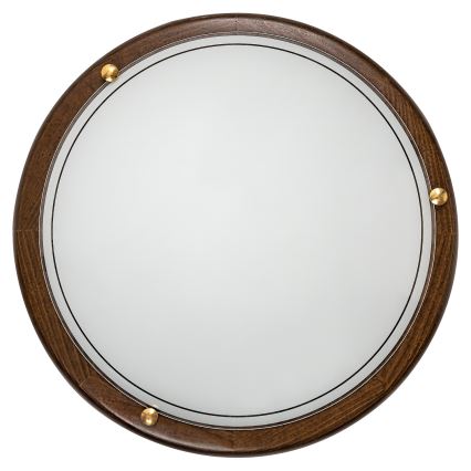 Brilagi - Stropné svietidlo ORBIS 2xE27/60W/230V pr. 38 cm borovica