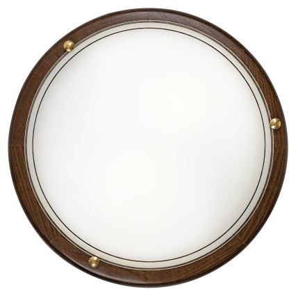 Brilagi - Stropné svietidlo ORBIS 2xE27/60W/230V pr. 38 cm borovica