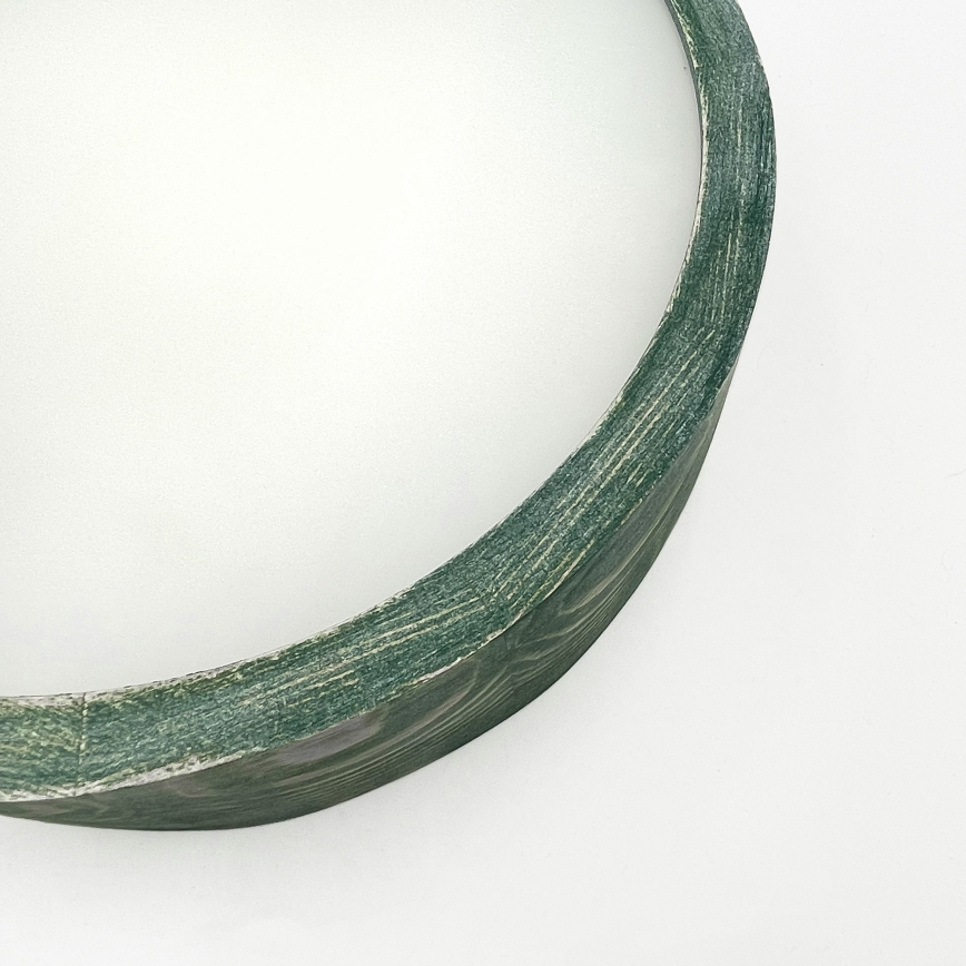 Brilagi - Stropné svietidlo PINO 1xE27/15W/230V borovica/zelená pr. 27,5 cm