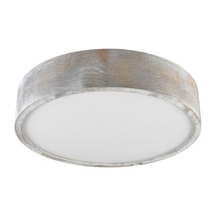 Brilagi - Stropné svietidlo PINO 2xE27/15W/230V borovicové/strieborné priemer 37,5 cm