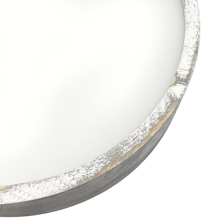 Brilagi - Stropné svietidlo PINO 2xE27/15W/230V borovicové/strieborné priemer 37,5 cm