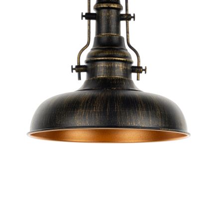 Brilagi - Stropné svietidlo PYRONIC 1xE27/40W/230V priemer 32 cm bronzová/patina