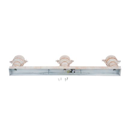 Brilagi - Stropné svietidlo PYRONIC 3xE27/40W/230V krémová/patina