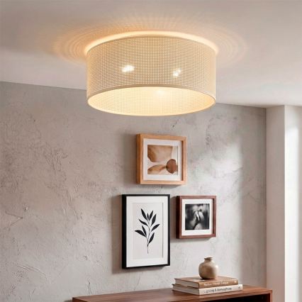 BRILAGI - Stropné svietidlo SIRIJA MODERN 2xE27/60W/230V priemer 35 cm krémové