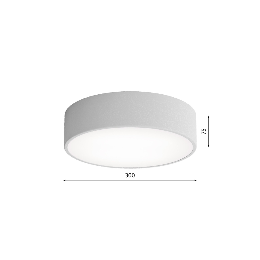 Brilagi - Stropné svietidlo so senzorom CLARE 2xE27/40W/230V pr. 30 cm šedá