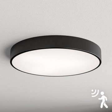 Brilagi - Stropné svietidlo so senzorom CLARE 5xE27/40W/230V priemer 60 cm čierne