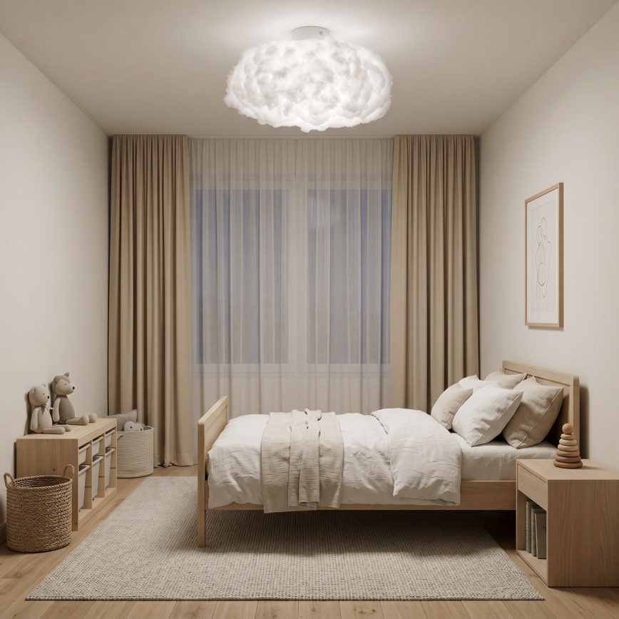 Brilagi - Stropné svietidlo SOLEAIR 1xE27/40W/230V priemer 45 cm biele