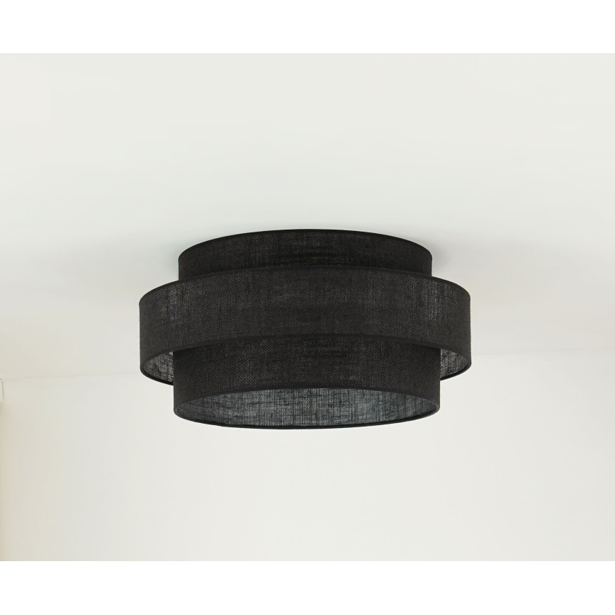 Brilagi - Stropné svietidlo SPACE YUTE LED/12W/230V pr. 50 cm 3000K/4000K/6400K čierna