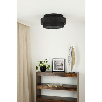 Brilagi - Stropné svietidlo SPACE YUTE LED/12W/230V pr. 50 cm 3000K/4000K/6400K čierna