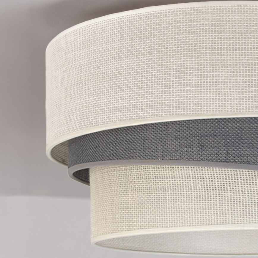 Brilagi - Stropné svietidlo TRIO 1xE27/60W/230V pr. 40 cm krémová/šedá