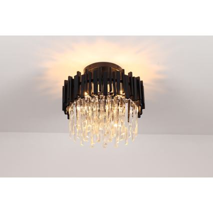 Brilagi - Stropné svietidlo VERVE 4xE14/40W/230V pr. 40 cm čierne