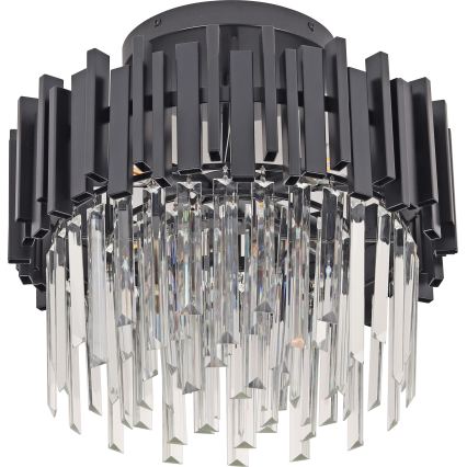 Brilagi - Stropné svietidlo VERVE 6xE14/40W/230V, priemer 60 cm, čierne