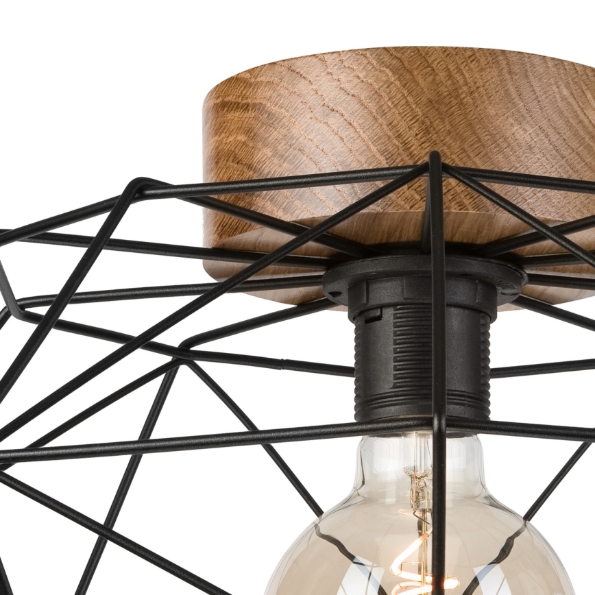 Brilagi - Stropné svietidlo WOODY BASKET 1xE27/60W/230V pr. 40 cm dub