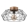 Brilagi - Stropné svietidlo WOODY BASKET 1xE27/60W/230V pr. 40 cm dub orech