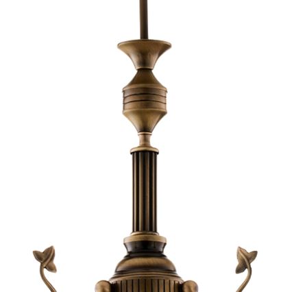BRILAGI - Stropný luster na tyči TAURUS 3xE27/15W/230V priemer 70 cm bronz