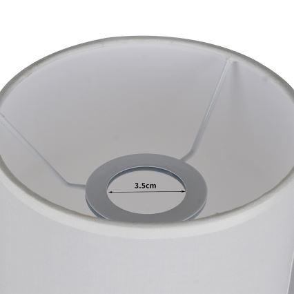 Brilagi - Tienidlo pre stolnú lampu TABLON E27 pr. 14 cm biela
