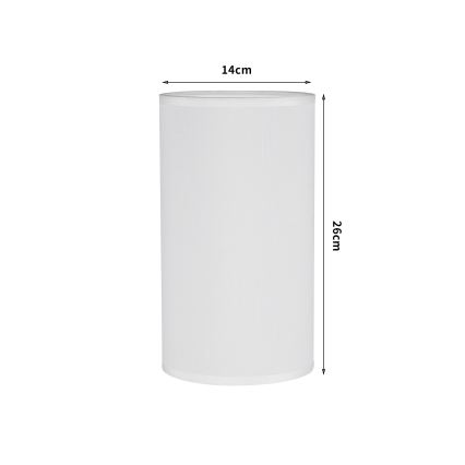 Brilagi - Tienidlo pre stolnú lampu TABLON E27 pr. 14 cm biela