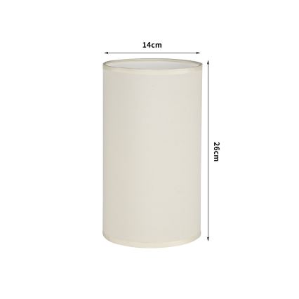 Brilagi - Tienidlo pre stolnú lampu TABLON E27 pr. 14 cm krémové