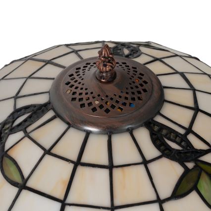 Brilagi - Tiffany vitrážná stolná lampa JUNGLE 2xE27/60W/230V