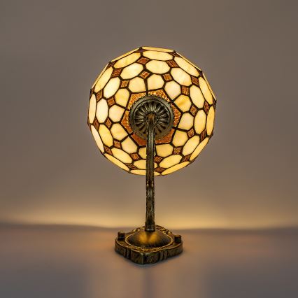 Brilagi - Tiffany vitrážová nástenná lampa DORAN 1xE27/40W/230V
