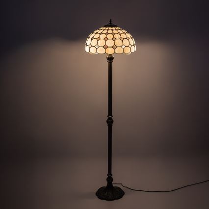 Brilagi - Tiffany vitrážová stojacia lampa DORAN 2xE27/60W/230V