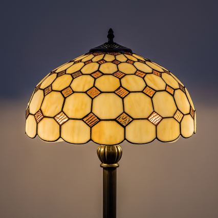 Brilagi - Tiffany vitrážová stojacia lampa DORAN 2xE27/60W/230V
